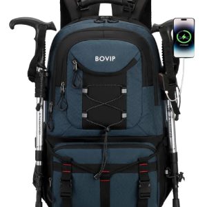 Mochila Trekking 40l Usb Impermeável Trilha Camp Viagem